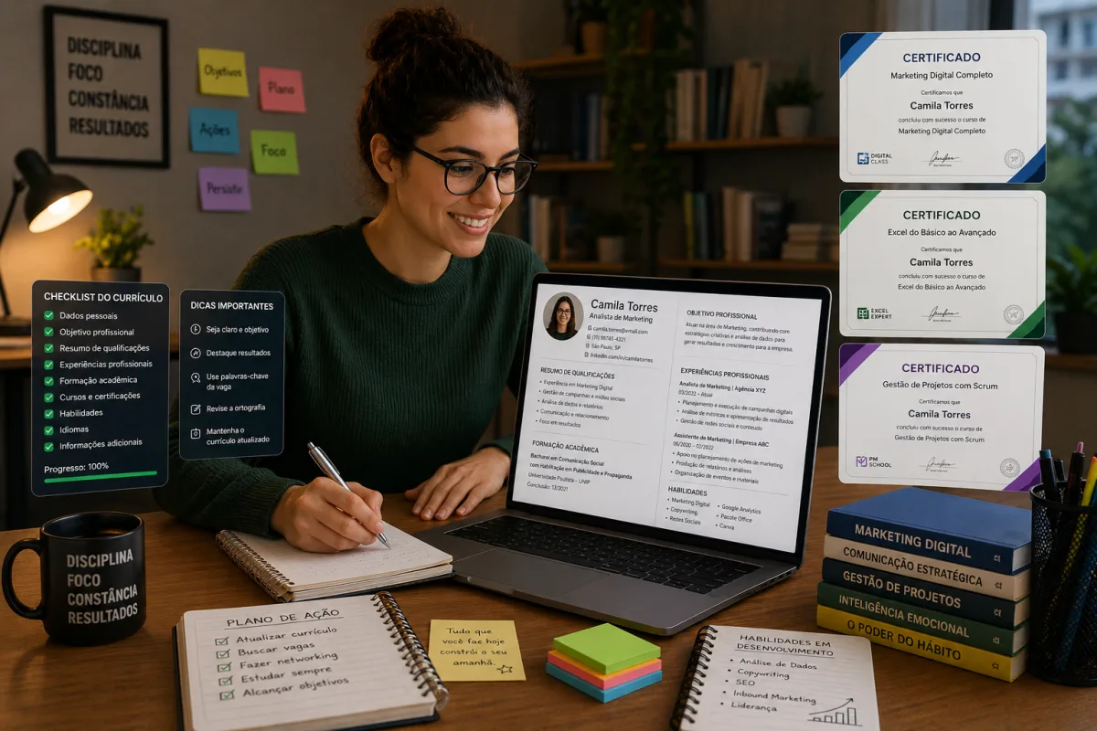 Melhores Cursos Para Melhorar o Currículo em 2026